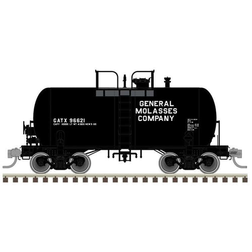 Atlas HO 10,000-Gallon Beer Can Tank Car - General Molasses / GATX