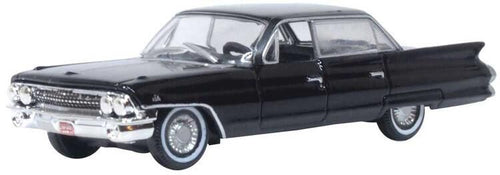 Oxford Diecast HO 1961 Cadillac Sedan de Ville - Ebony