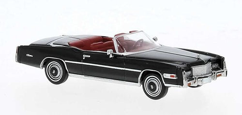 Brekina HO 1975 Cadillac Eldorado Convertible - Top Down (black)