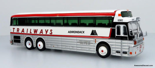 Iconic Replicas 1:87 1969 Eagle Model 05 Coach: Adirondack Trailways
