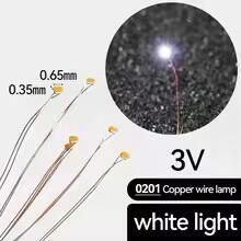 MBT Nano DEL SMD201 - Blanc Froid 10pcs