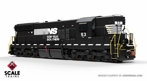 ScaleTrains Rivet Counter HO EMD SD9M w/Ditch Lights w/DCC & Sound - NS