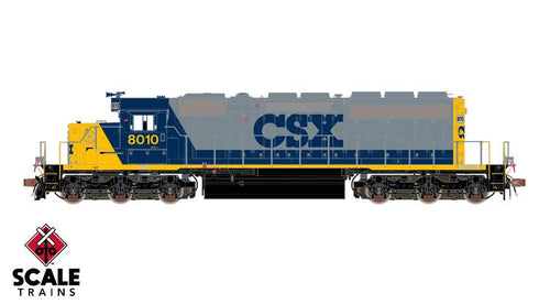 ScaleTrains Rivet Counter HO EMD SD40-2 w/DCC & Sound - CSX