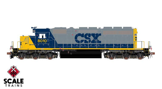 ScaleTrains Rivet Counter HO EMD SD40-2 w/DCC & Sound - CSX