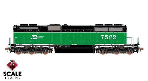 ScaleTrains Rivet Counter HO EMD SD40-2B w/DCC & Sound - BN : #7502