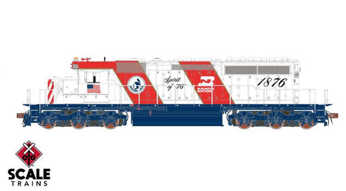 ScaleTrains Rivet Counter HO EMD SD40-2 w/DCC & Sound - BN 
