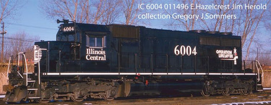 Bowser Executive HO GMD SD40 - w/DCC & Sound - Illinois Central :