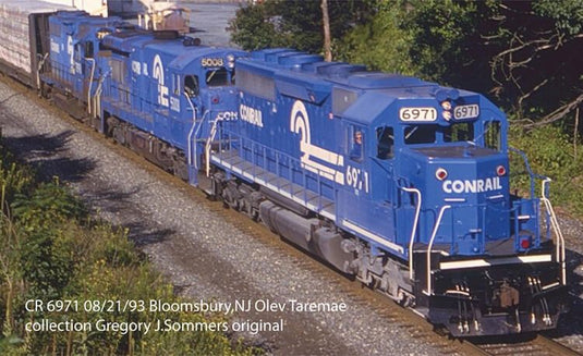 Bowser Executive HO GMD SD40 - w/DCC & Sound - Conrail :