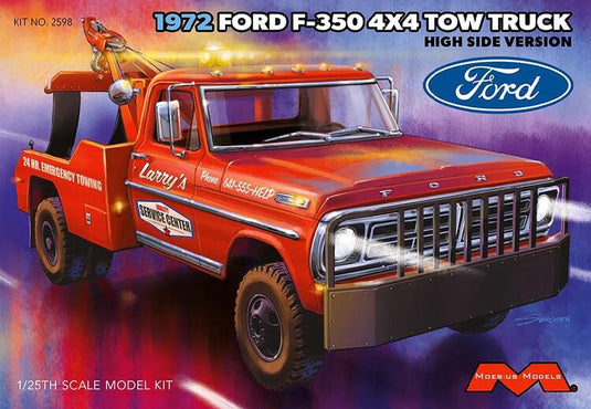 Moebius 1/25 1972 Ford F-350 4x4 High Side Wrecker