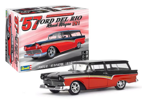 Revell 1/25 1957 Ford Del Rio Ranch Wagon 2n1