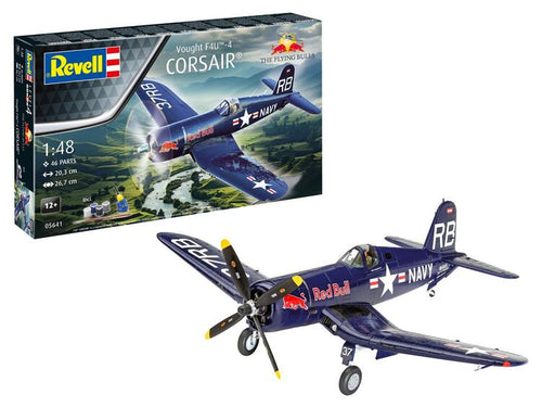 Revell Germany 1/25 F4U-4 Corsair - Flying Bulls 25th Anniversary - Model Set