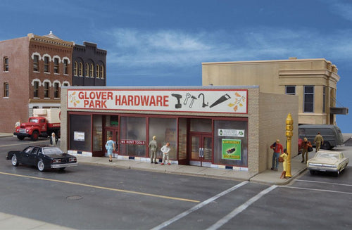 Walthers Cornerstone HO Glover Park Hardware - Kit
