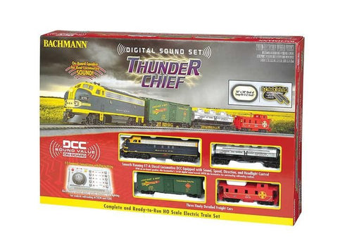 Bachmann HO Thunder Chief Train Set - Santa Fe