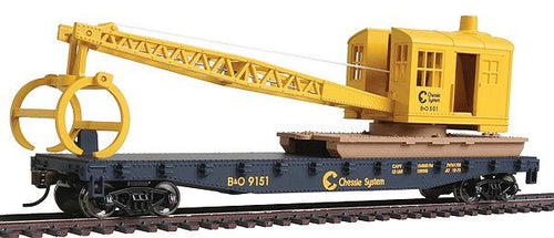 Walthers Trainline HO Log Crane B&O