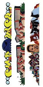 Blair Line Laser-Cut Graffiti Decals HO Mega Set #4