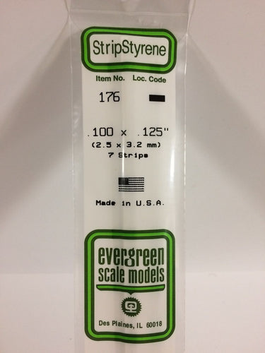 Evergreen Styrene Strip .100