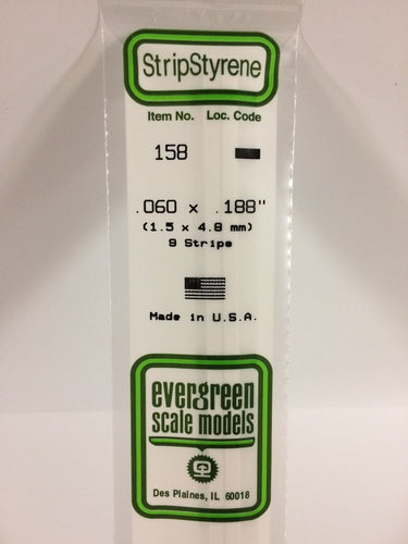 Evergreen Styrene Strip .060