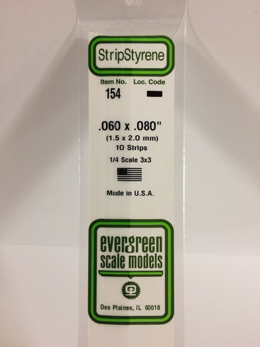 Evergreen Styrene Strip .060