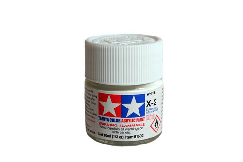 Tamiya Paint X2 Gloss White 10ml.