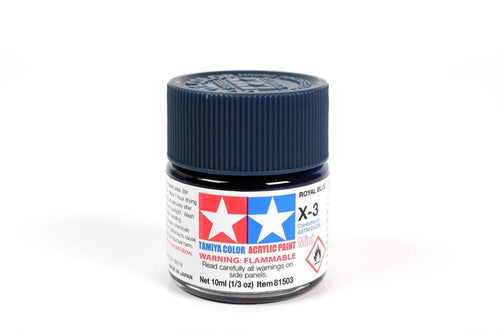 Tamiya Paint X3 Gloss Royal Blue 10ml.