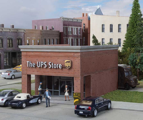 Walthers Cornerstone HO The UPS Store - Kit