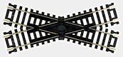 Atlas HO Code 100 Snap Track 30 Degree Crossing - Nickel Silver
