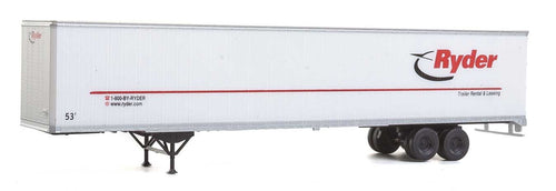 Walthers SceneMaster 53' Trailers 2pk Ryder
