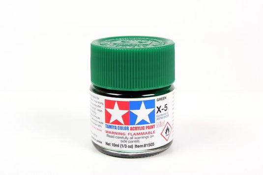 Tamiya Paint X5 Gloss Green 10ml.