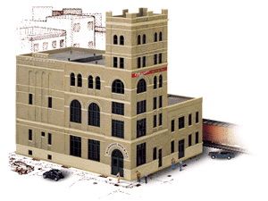 Walthers Cornerstone HO Milwaukee Beer & Ale Brewery - Kit