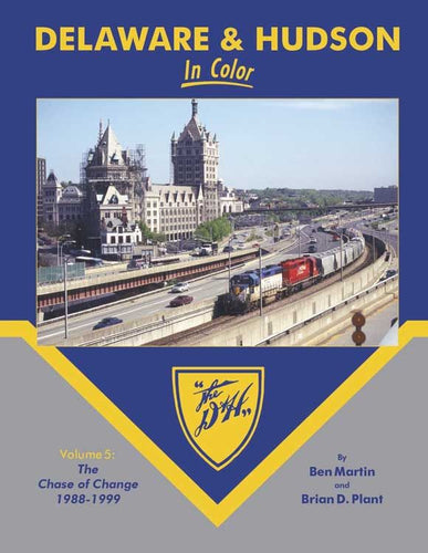 Morning Sun Books - Delaware & Hudson In Color Vol.5 - Hardcover 128 Pages All Color