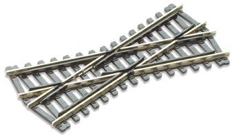 Peco HO Code 100 SL93 Streamline Crossing Short, Insulfrog - 24-Degree - 18