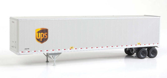 Walthers SceneMaster 48' Stoughton Trailer 2-Pack UPS Modern Shield