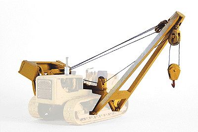 Custom Finishing HO Side Boom Pipelayer/Railroad Wrecking Crane Attachment - Kit -- Fits 247-7070 (Sold Separately)