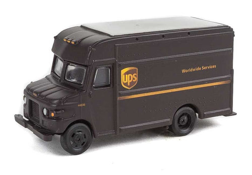 Walthers SceneMaster HO UPS Package Car - United Parcel Service Modern Shield Logo