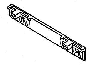 Details West HO Fuel Tank Brackets - EMD End-Type pkg(2)