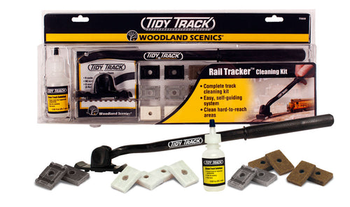 Woodland Scenics Tidy Track Rail Tracker cleaning kit