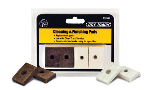 Woodland Scenics Tidy Track Cleaning & Finishing pads