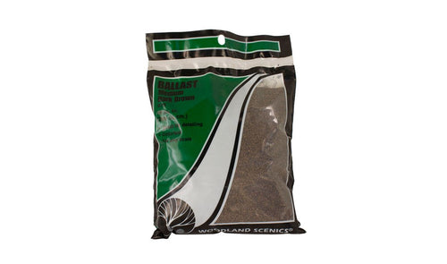Woodland Scenics Ballast Medium Dark Brown 12oz 340g