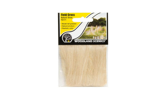 Woodland Scenics Field Grass Natural Straw .28oz 8g