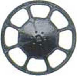 Kadee Modern Brake Wheels pkg(8) -- Black