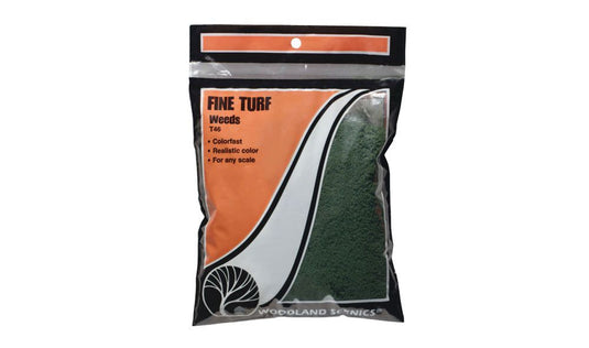 Woodland Scenics Fine Turf T46 18 Cubic Inches 295 Cubic cm Weeds