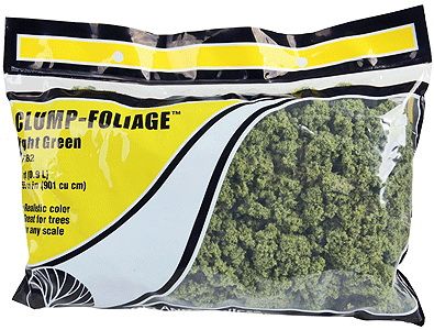 Woodland Scenics Clump-Foliage Light Green 1 Quart 946mL