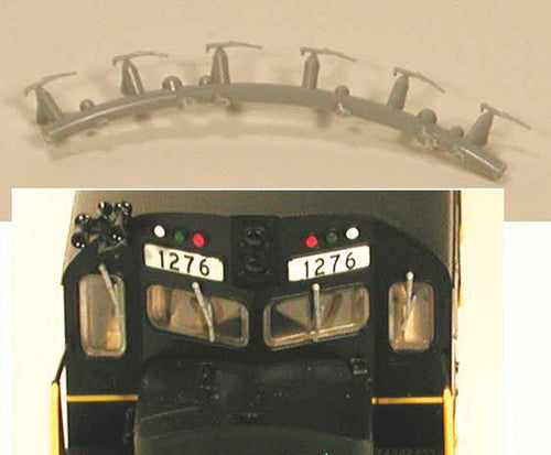 Cal Scale HO Windshield Wipers - Plastic - pkg(6)
