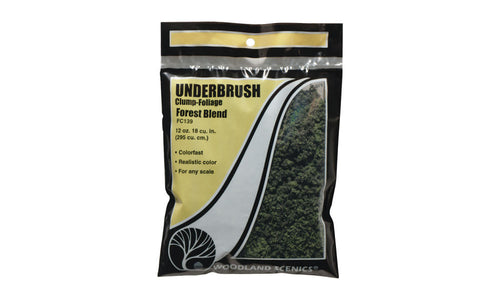 Woodland Scenics Underbrush Clump-Foliage 18 cu.in Forest Blend