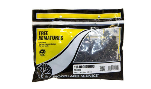 Woodland Scenics Tree Armatures - Deciduous 3/4 to 2