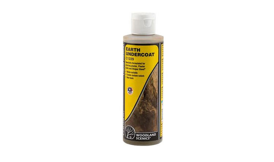 Woodland Scenics Earth Colors Liquid Pigment - Earth Undercoat 8oz 237mL