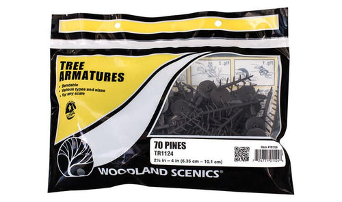 Woodland Scenics Tree Armatures - Pines 2-1/2 to 4