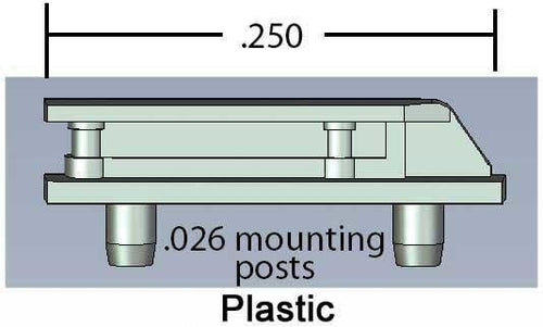Cal Scale HO Sinclair Antenna - Plastic pkg(4)