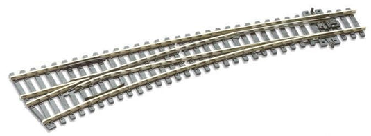 Peco HO Code 100 Streamline SL-87 Large Radius Insulfrog Curved Left Hand Turnout