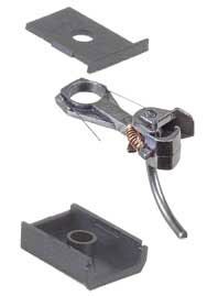 Kadee #147 Whisker Metal Couplers - Kit - Medium 9/32 Underset Shank w/#242 Draft Gear Boxes 2 Pair